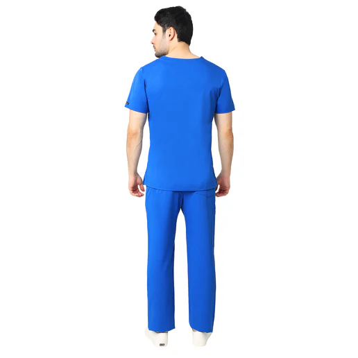 Men's Aqua Scrub Suit 2-Way Stretch / Liquid Repellant Free Embroidery (SMART FIT) - Image 21