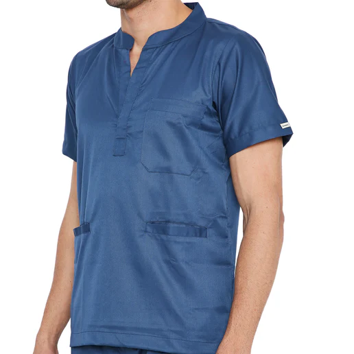 Men's LYF Chinese Collar Scrub Suit- Free Embroidery (REGULAR FIT) - Image 17
