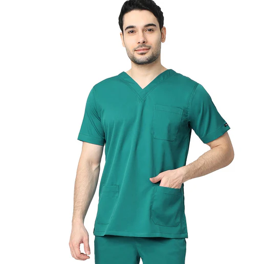 Men's Aqua Scrub Suit 2-Way Stretch / Liquid Repellant Free Embroidery (SMART FIT) - Image 28