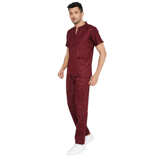 Men's LYF Chinese Collar Scrub Suit- Free Embroidery (REGULAR FIT) - Image 12