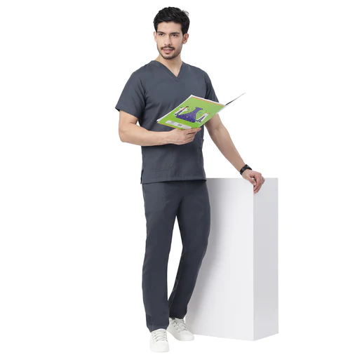 Mens CLASSIC Scrub Suit- Free Embroidery (REGULAR FIT) - Image 3
