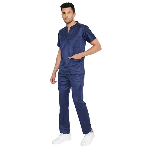 Men's LYF Chinese Collar Scrub Suit- Free Embroidery (REGULAR FIT) - Image 8
