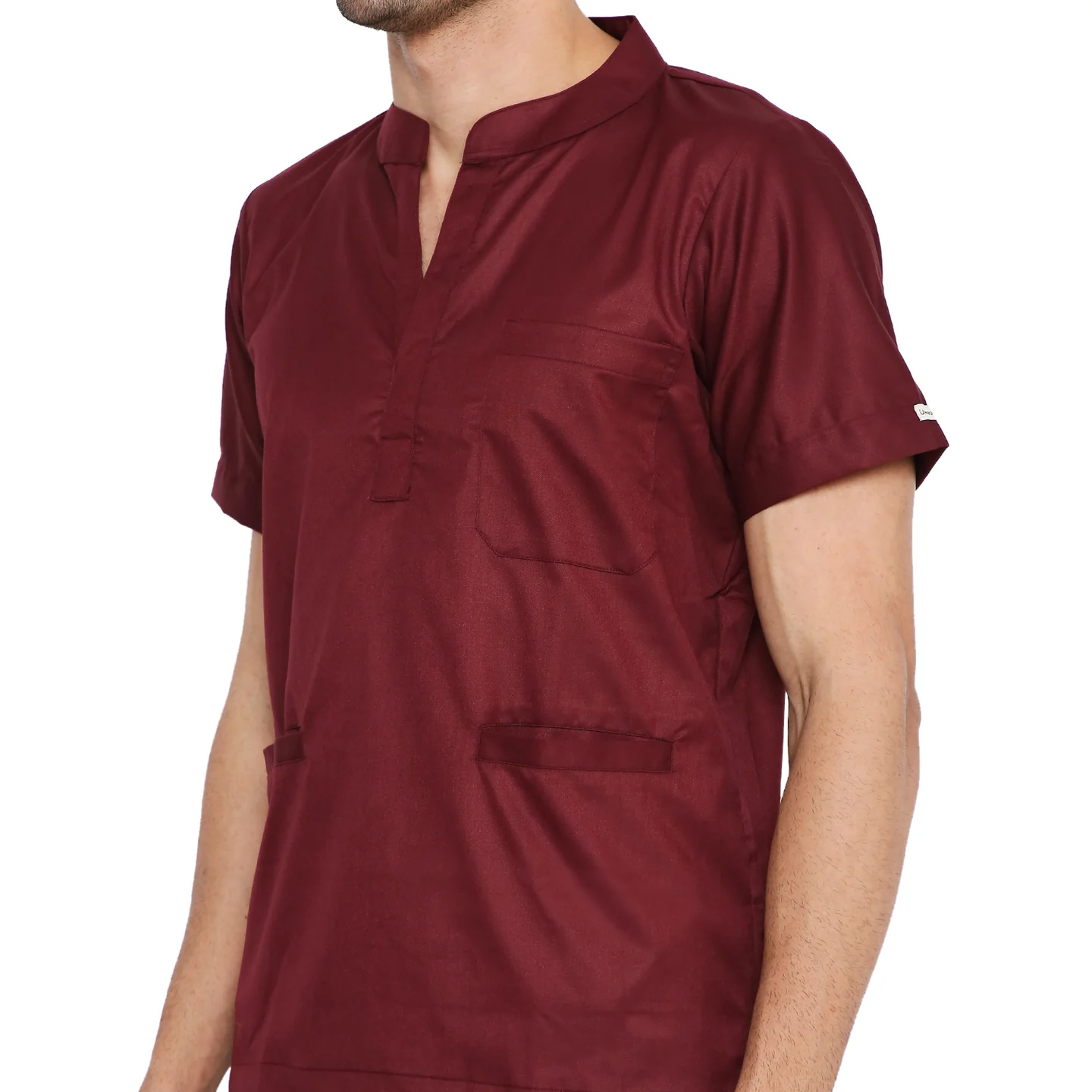 Men's LYF Chinese Collar Scrub Suit- Free Embroidery (REGULAR FIT) - Image 10