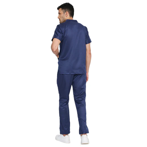 Men's LYF Chinese Collar Scrub Suit- Free Embroidery (REGULAR FIT) - Image 3