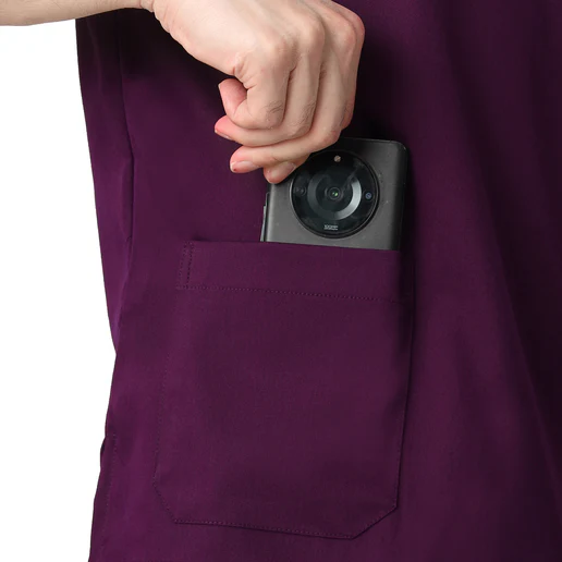 Men's Aqua Scrub Suit 2-Way Stretch / Liquid Repellant Free Embroidery (SMART FIT) - Image 6