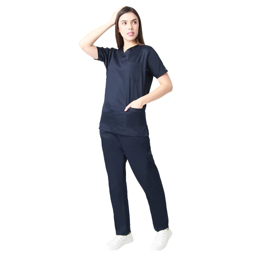 Women's Power Stretch 2.0 Scrub Suit 2-Way Stretch Free Embroidery (SMART FIT) - Image 3